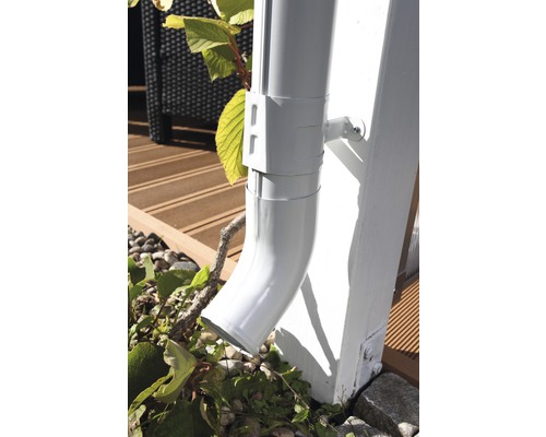 Skanholz regengoot complete set 434 cm wit
