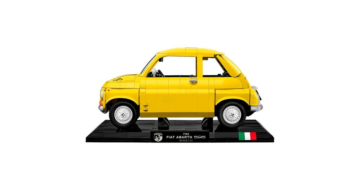 COBIFiat 500 Abarth Executive Edition Constructiespeelgoed  (Schaal 1:12)