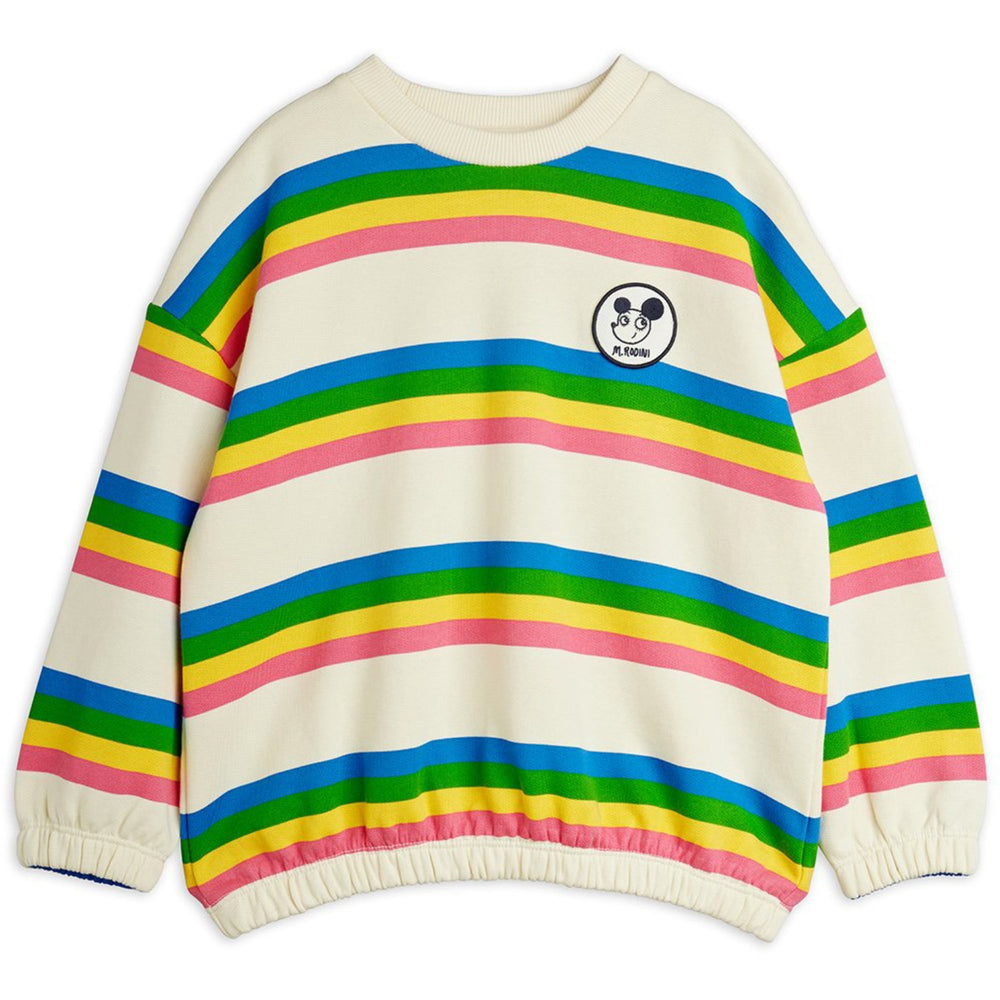 Køb Mini Rodini Multi Ritzratz Stripe Sweatshirt