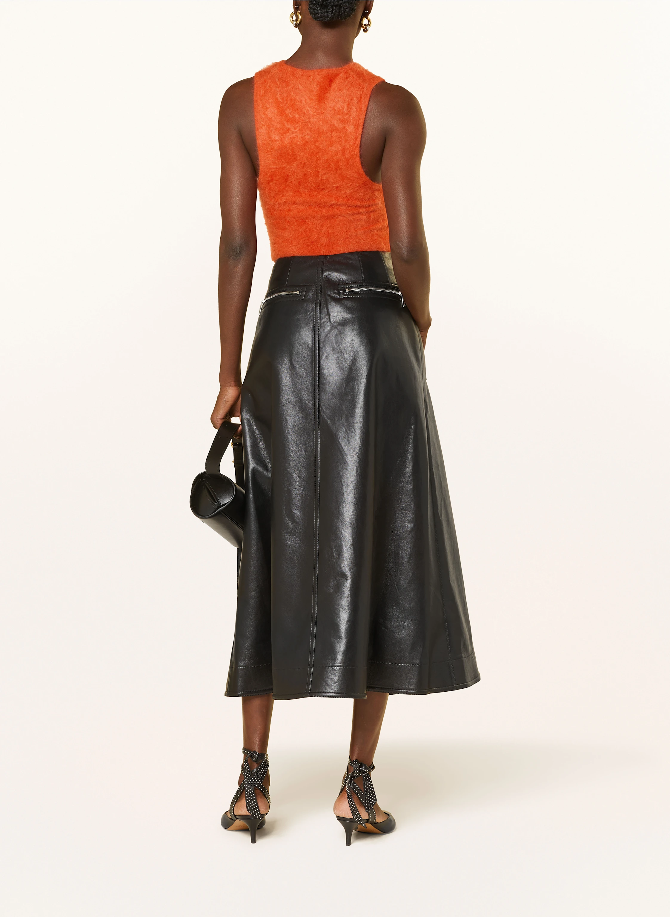 Nanushka Stricktop BIANKA aus Cashmere
