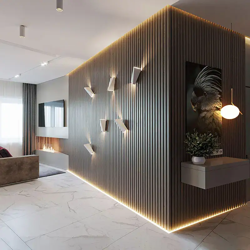 HOME DELUXE Akustikpaneel SONIC- versch. Ausführungen - Grey Oak - 1 Paneel