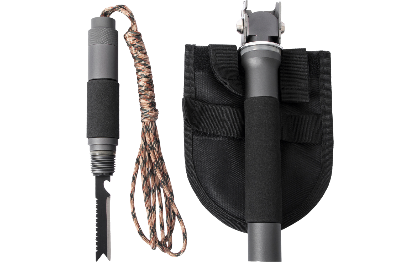 Origin Outdoors Schaufel Survival 10 in 1