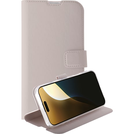 Vivanco iPhone 16 Pro Max wallet - greige