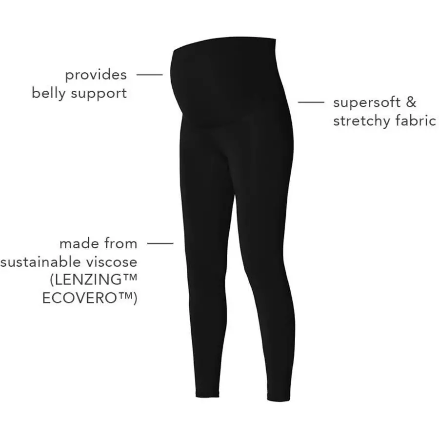Noppies Umstandsleggings Paris Black