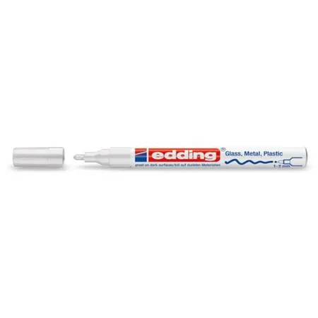 edding 751 Glanzlackmarker, 1-2mm, weiß