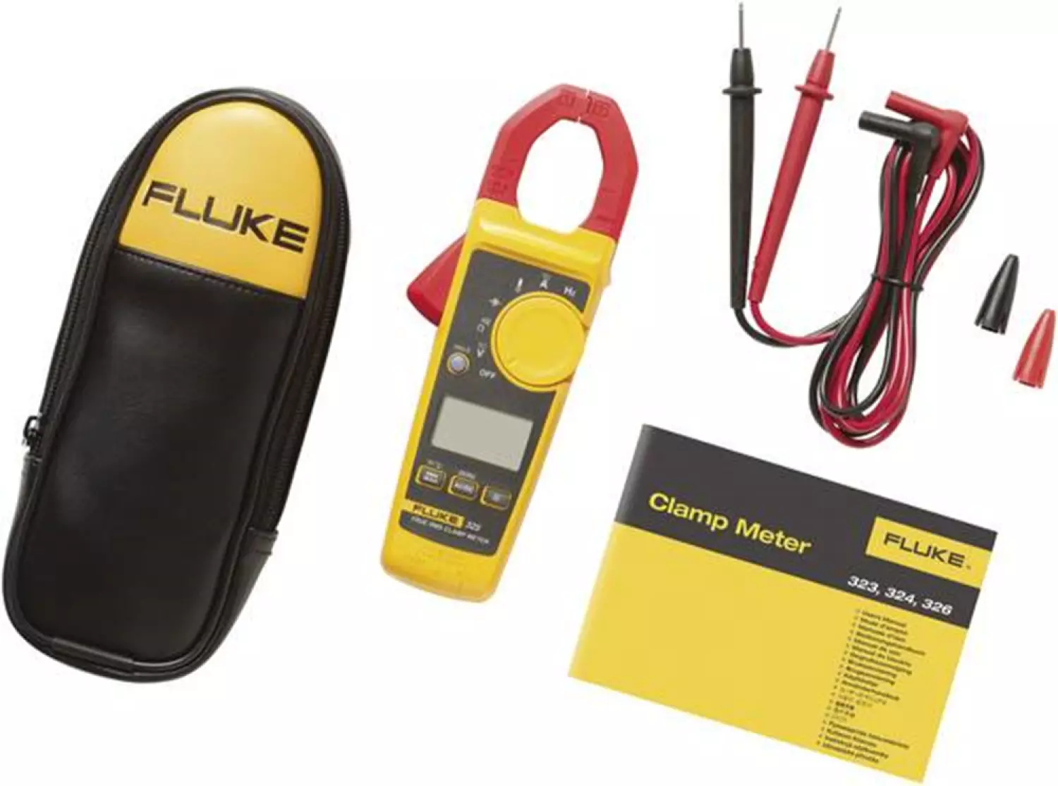 Fluke 325 True-RMS Stroomtang met temperatuurmeting - AC/DC 600V & 400A