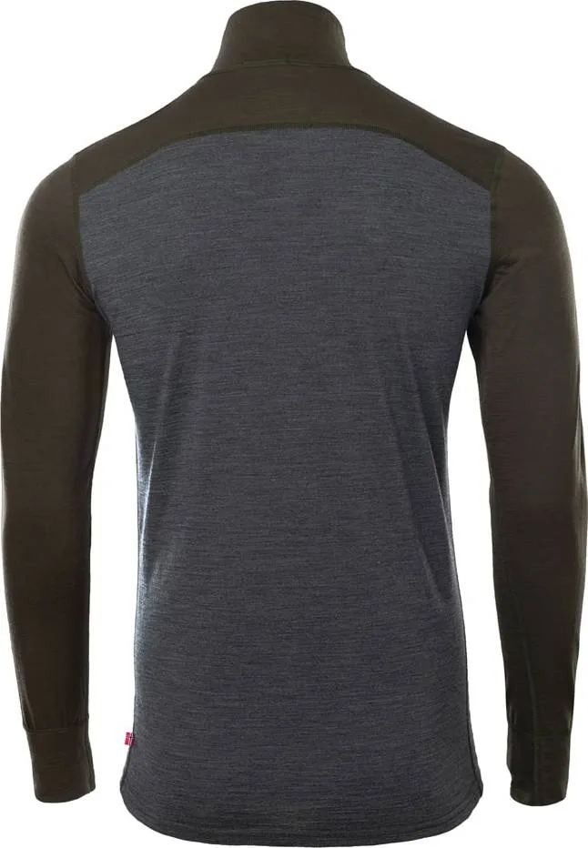 Aclima Lightwool 180 Polo W/ Zip M'S Tarmac/Marengo
