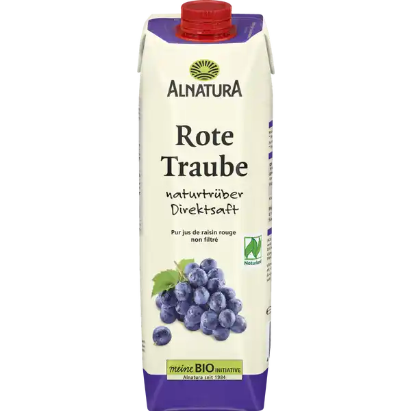 Bio Rote Traube Direktsaft naturtrüb