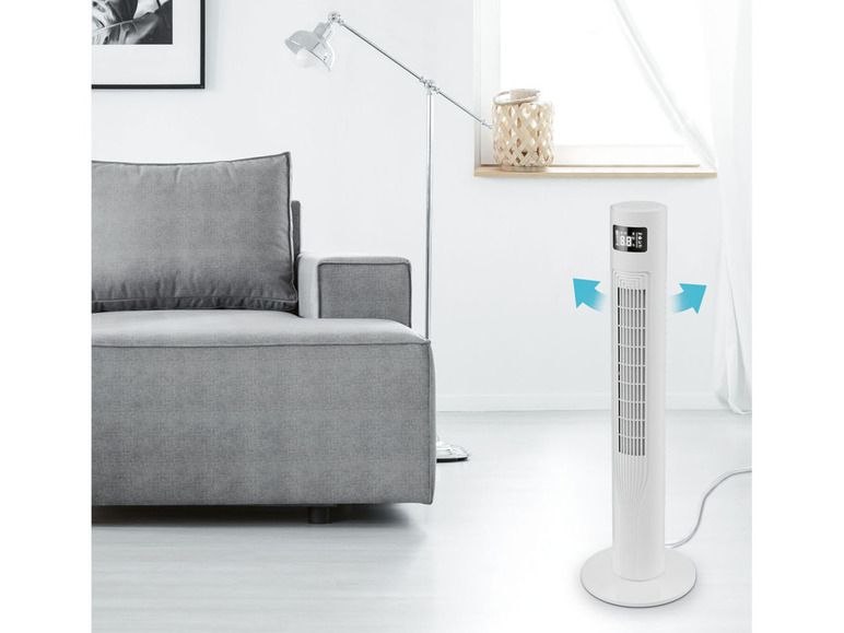 Smart Home torenventilator, bedienbaar via app
