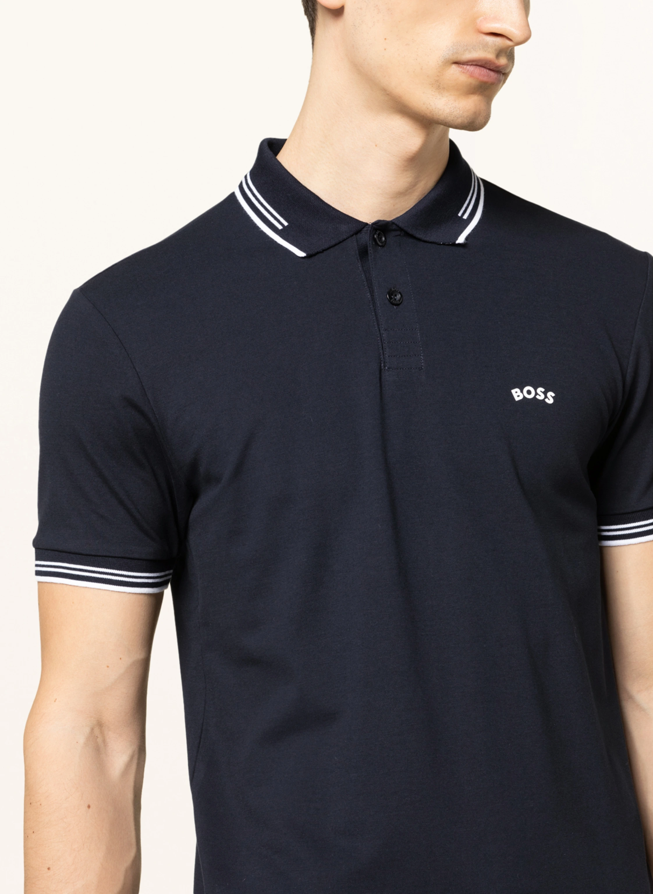 BOSS Piqué-Poloshirt PAUL Slim Fit