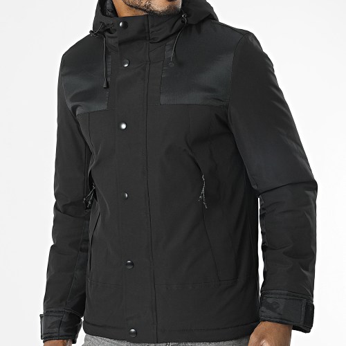 Doudoune Capuche Noir