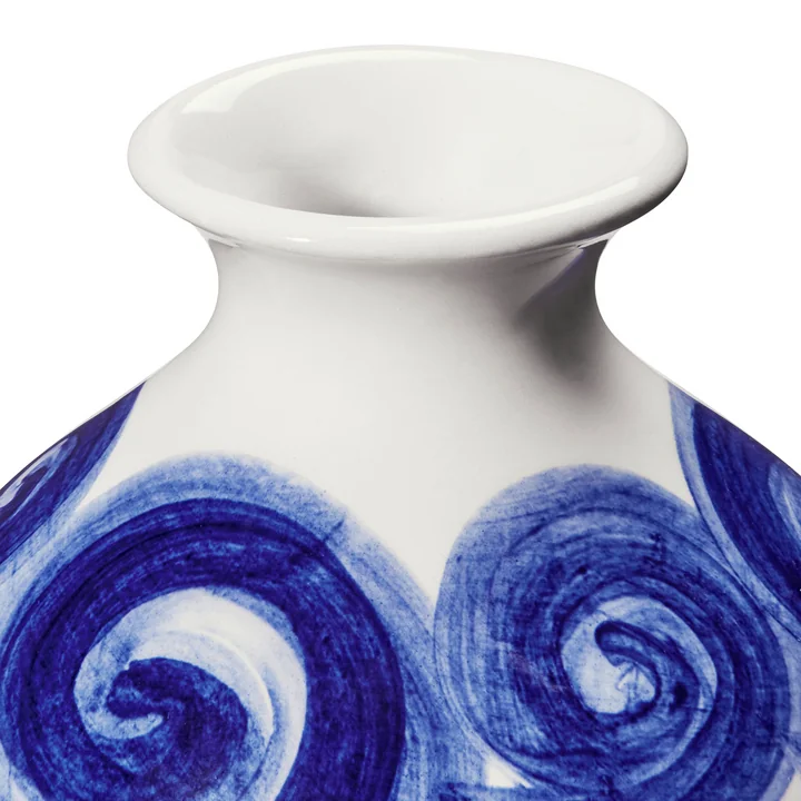 Kähler Design - Tulle Vase, H 22,5 cm, blau