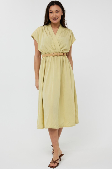 EsQualo gele dames jurk
