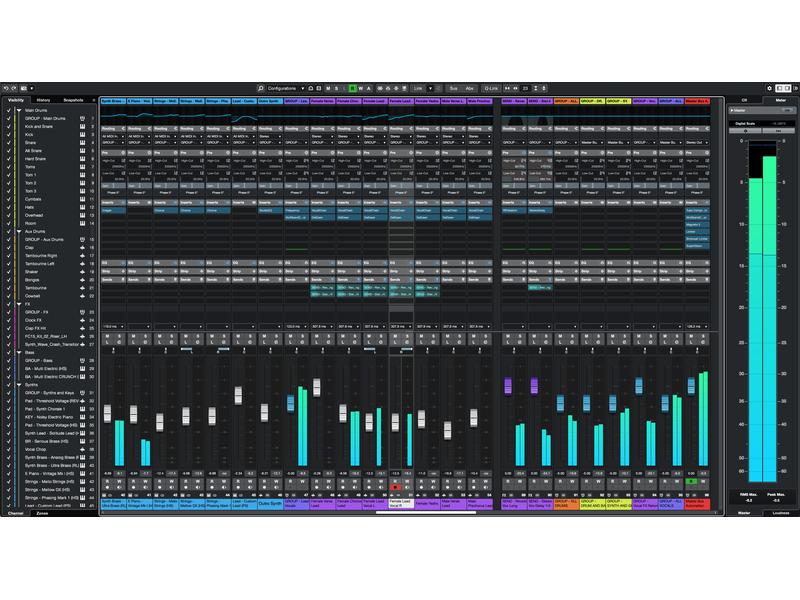 Steinberg Lizenzschlüssel Cubase Pro 13 Preisgekrönte 64-bit Floating-Point Steinberg Audio Engine mit bis zu 192kHz Abtastrate und unbegrenzter Anzahl von Spuren