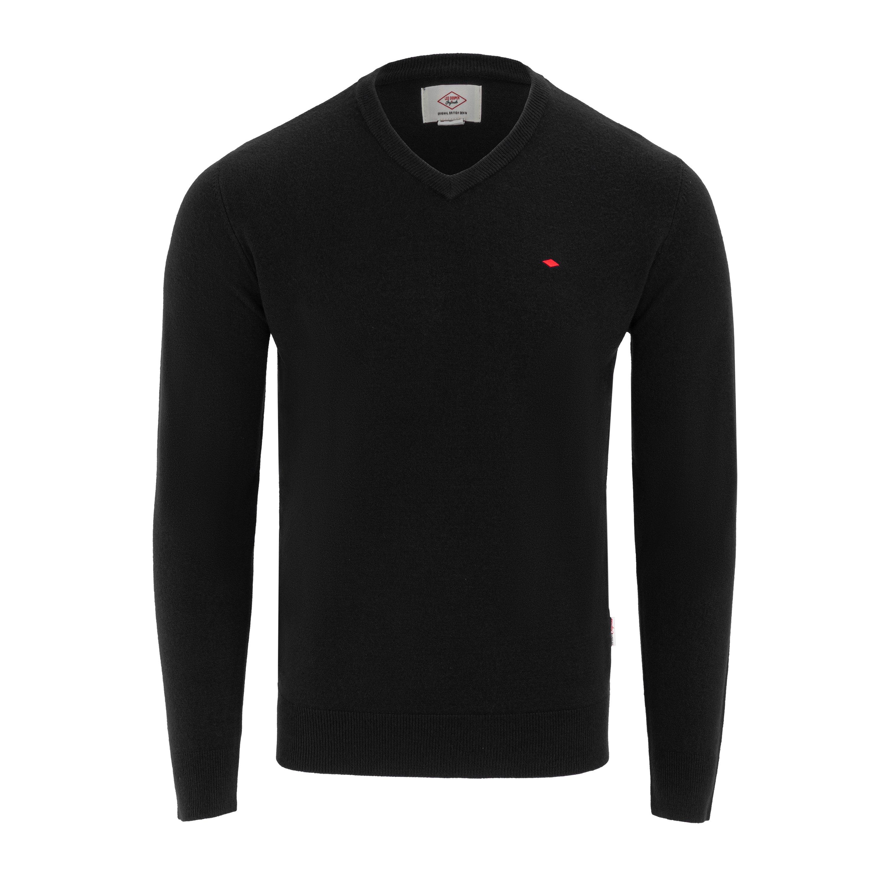 Lee Cooper Long sleeve V Neck Jumper