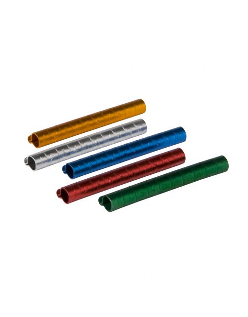 Homestyle Valkparkiet-Ringen Zak A 50 - Vogelbroedbenodigheden - 6 mm Assorti Aluminium