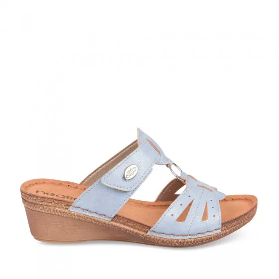 Mules BLEU NEOSOFT FEMME