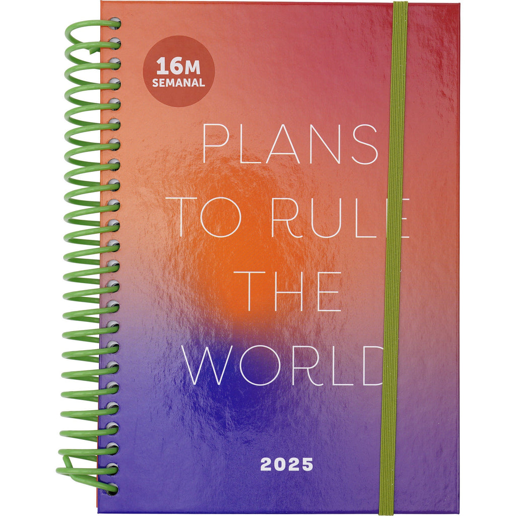 Agenda A5 2025 16 meses Semanal Note!