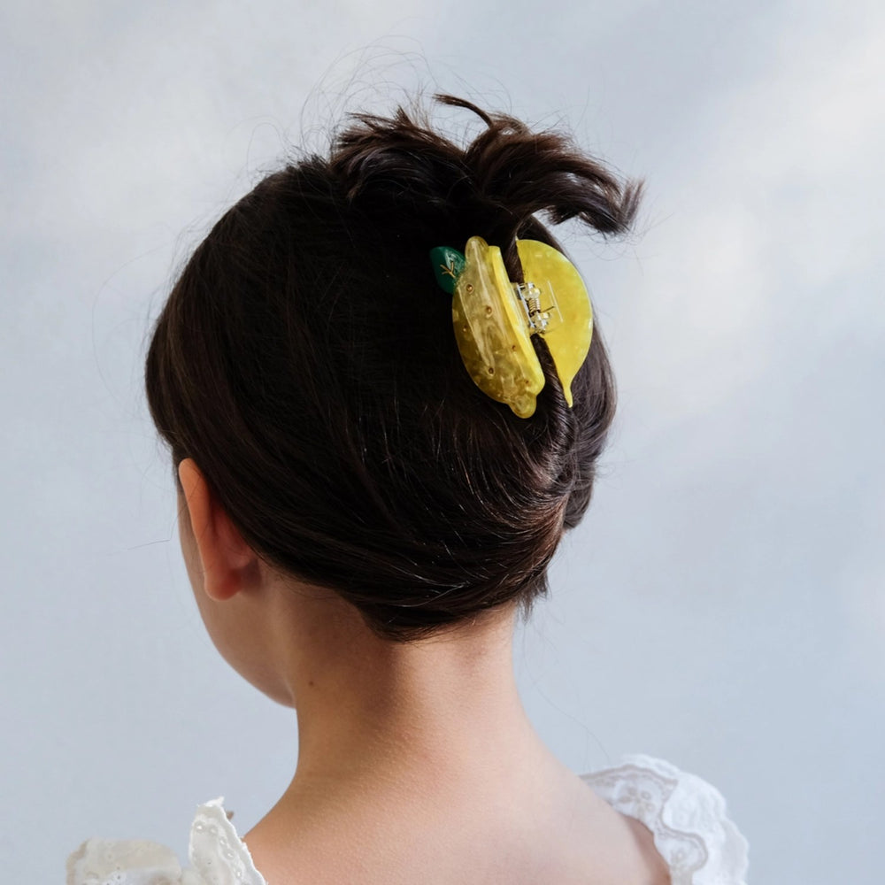 Køb Mimi & Lula Stor Hårklemme - Lemon Acetate Amalfi