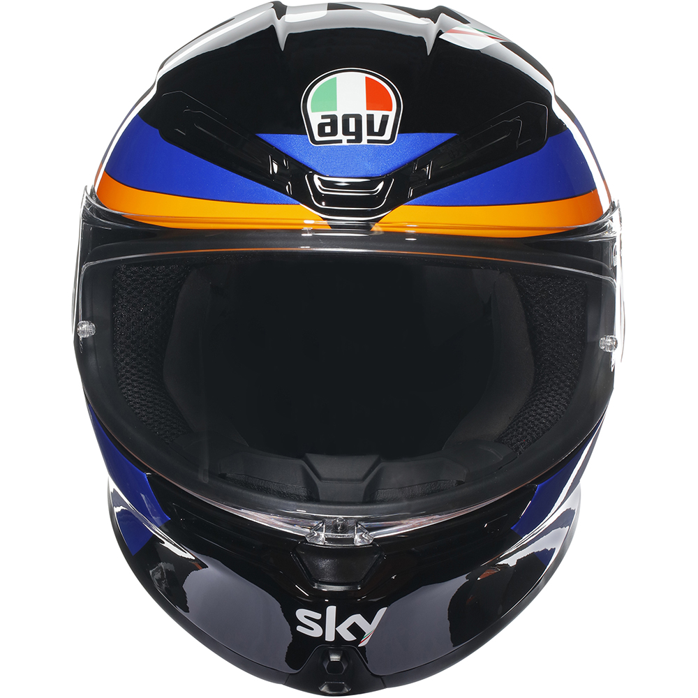 AGV - Casque K6 S Marini Sky Racing Team 2021 Noir / Bleu