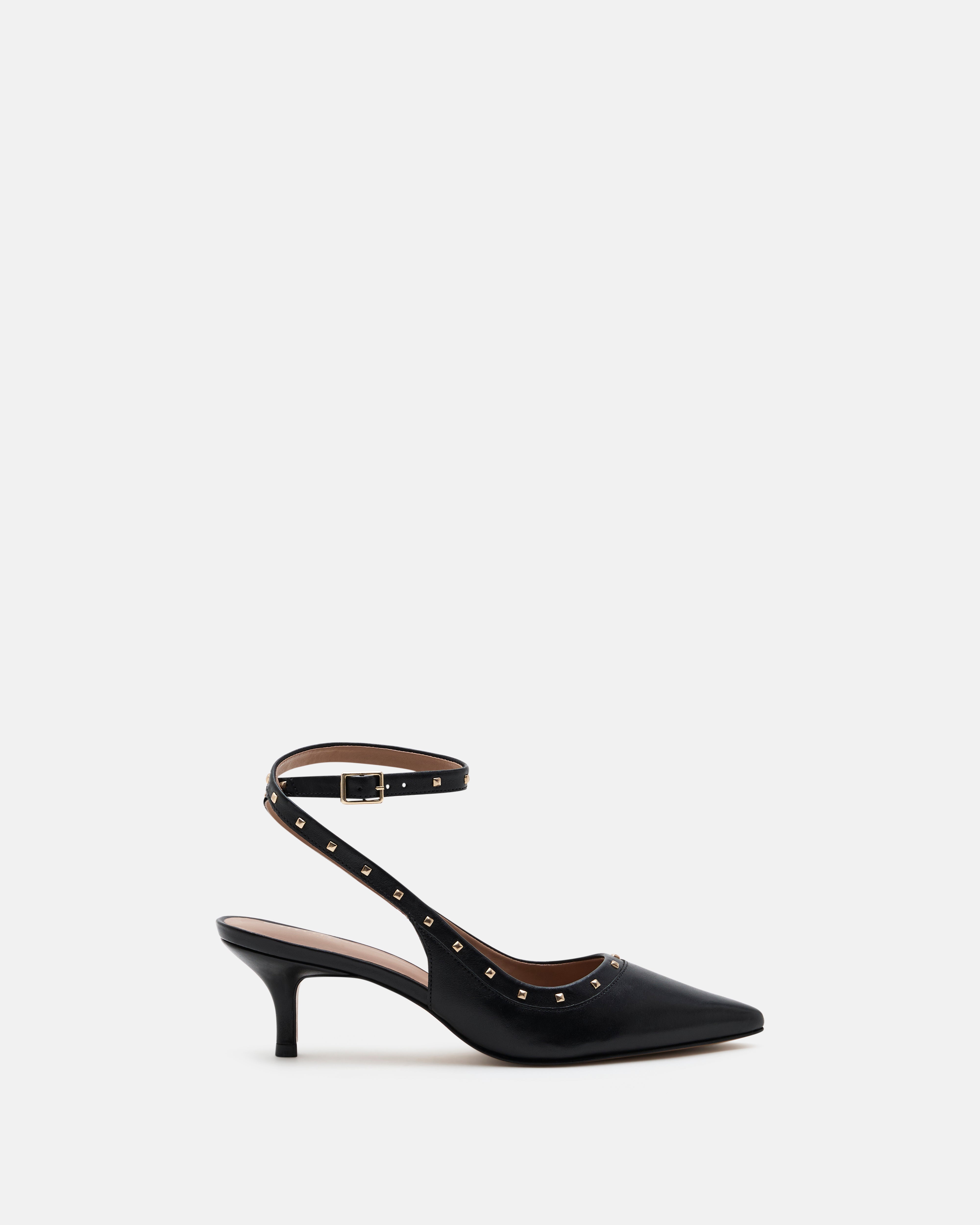 ESCARPINS ALICE/CLOUS NOIR