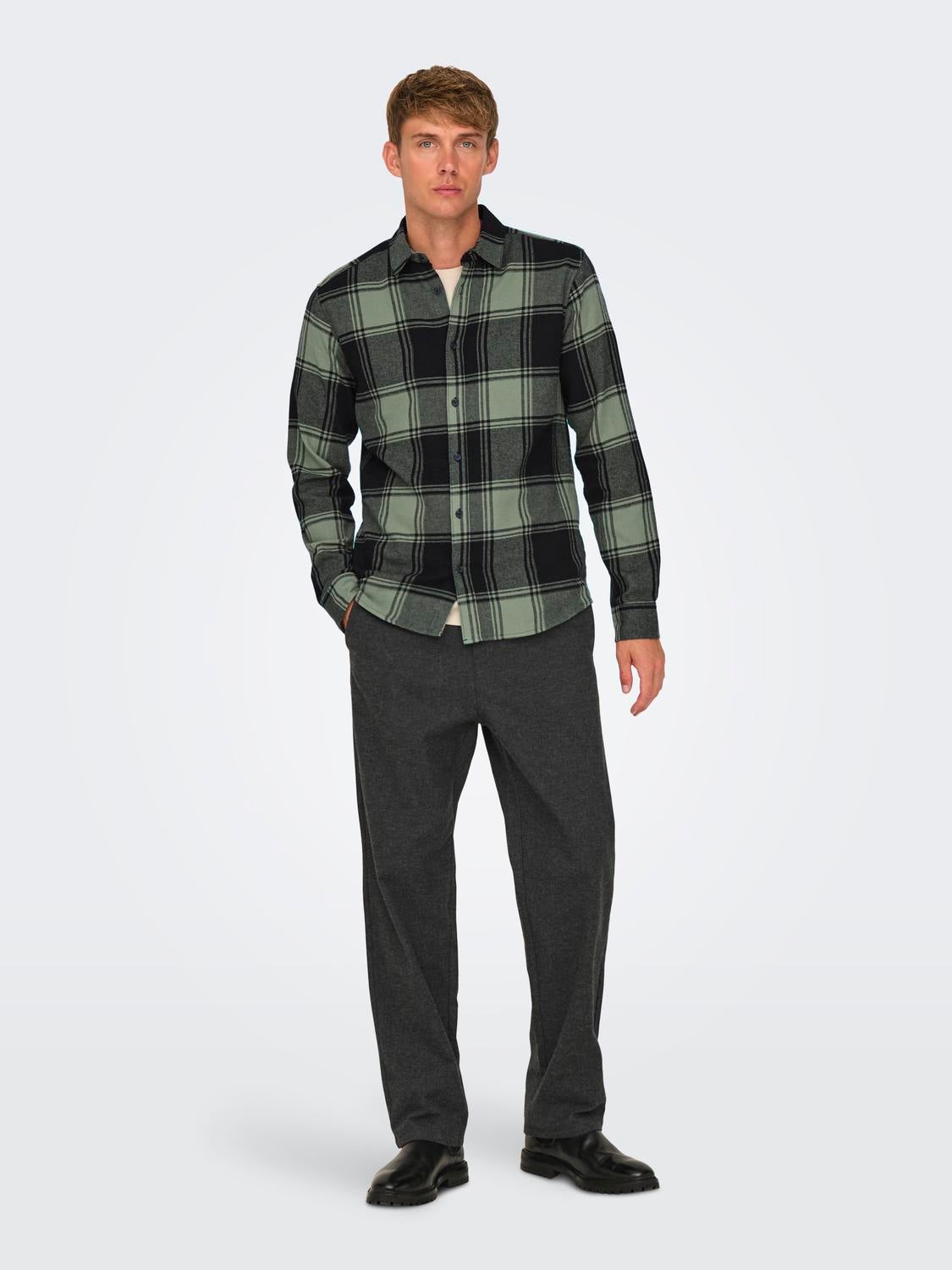 ONSGUDMUND Hemd Black