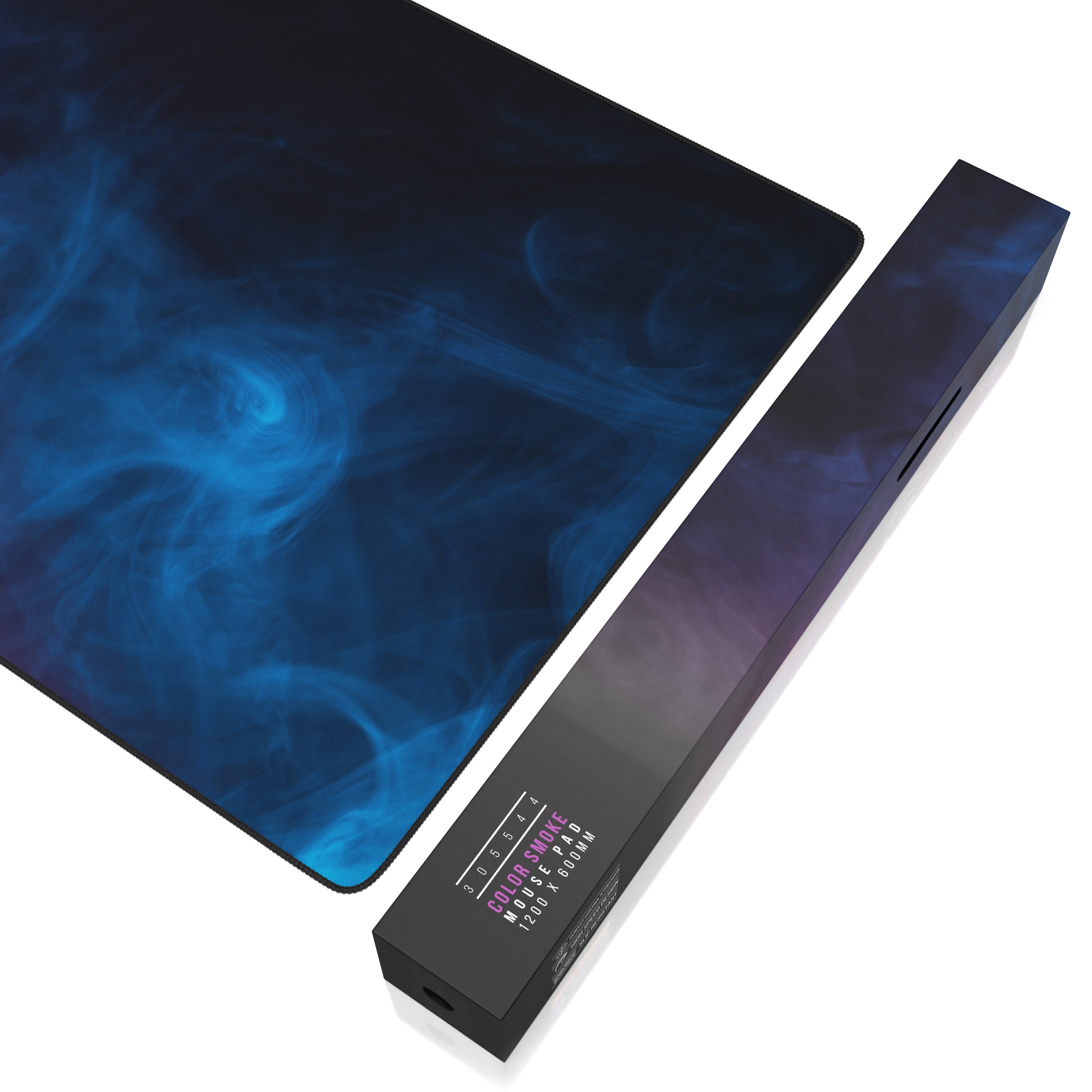 Titanwolf Gaming Mauspad, XXXL Speed Mousepad 1200 x 600 mm, Geschwindigkeit & Präzision, Farbiger Rauch