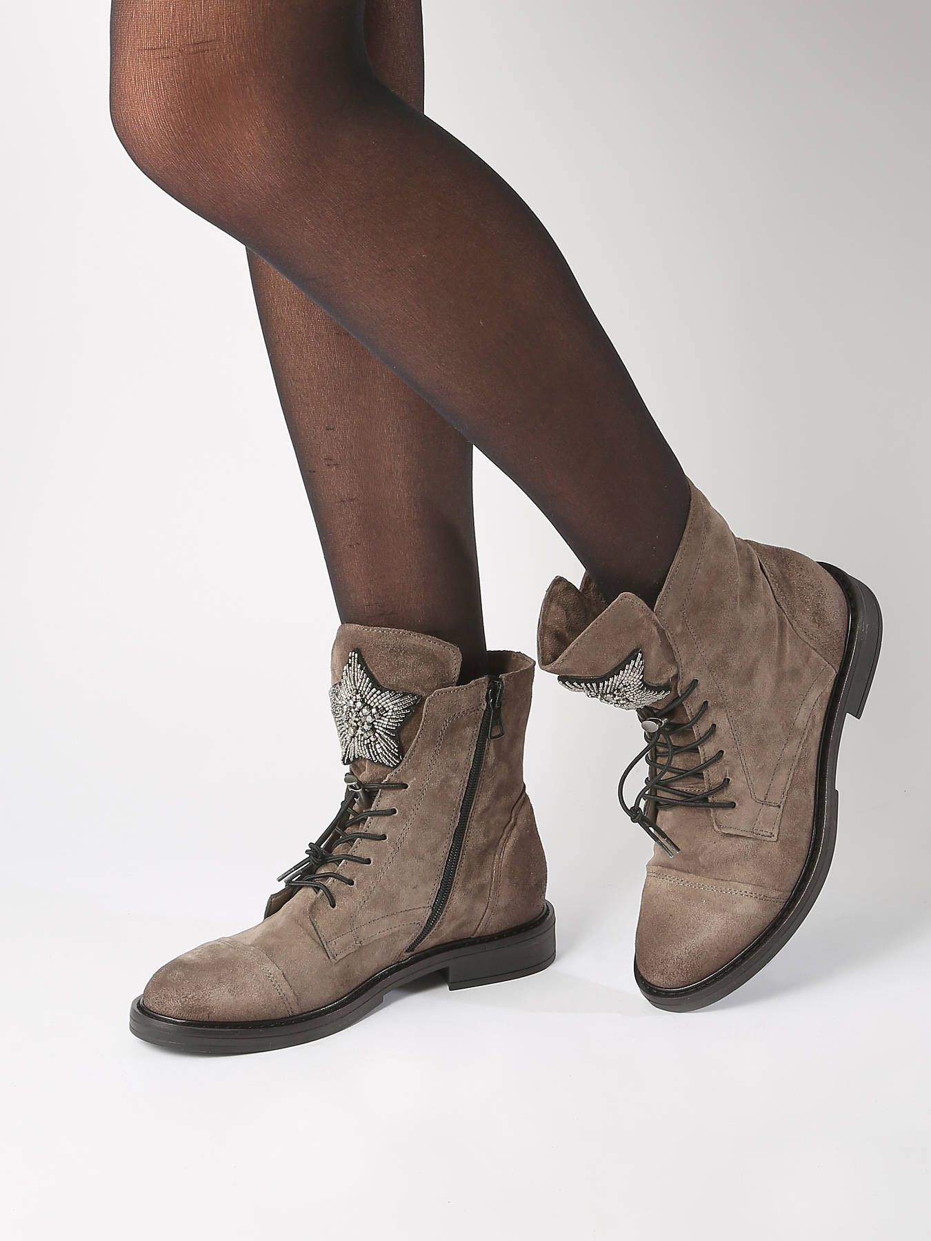 Bottines en cuir MJUS