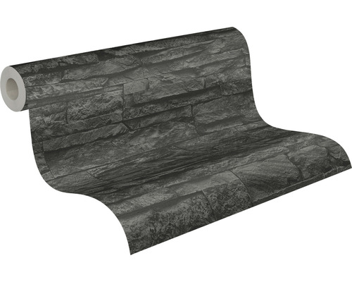 Vliesbehang 7071-23 Best of Wood'n Stone Broken Stone Grey