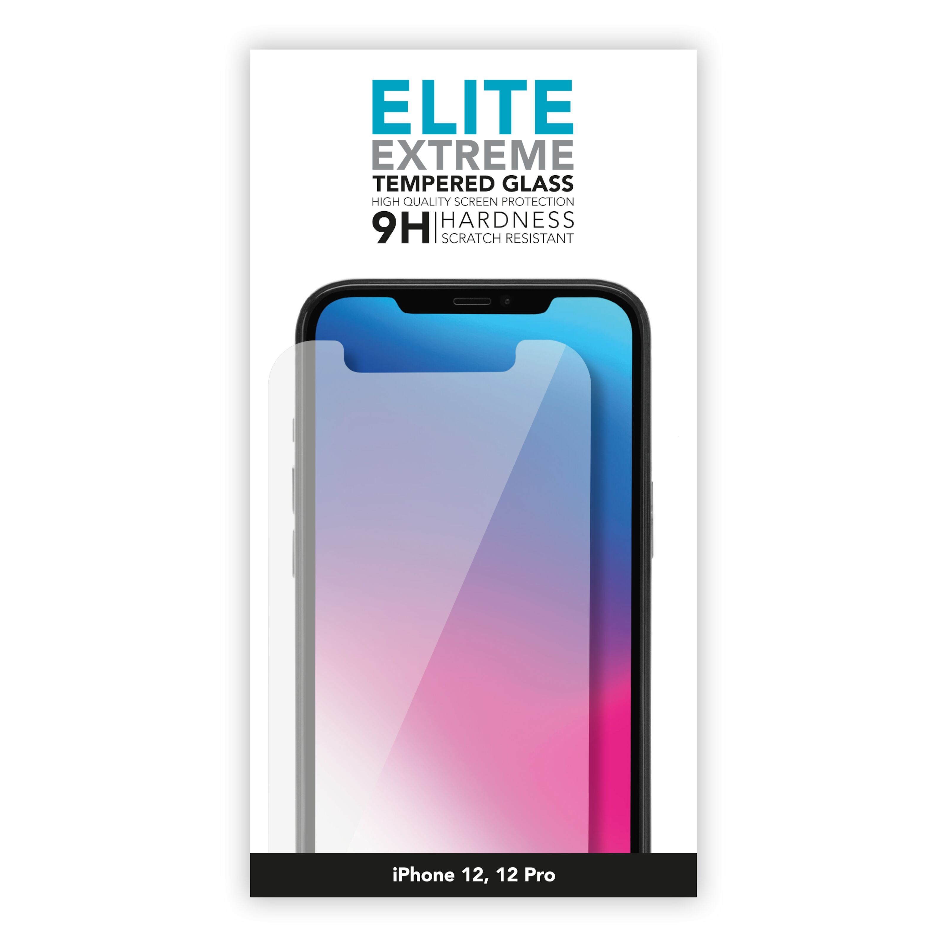 Linocell Elite Extreme Skjermbeskytter for iPhone 12 og 12 Pro