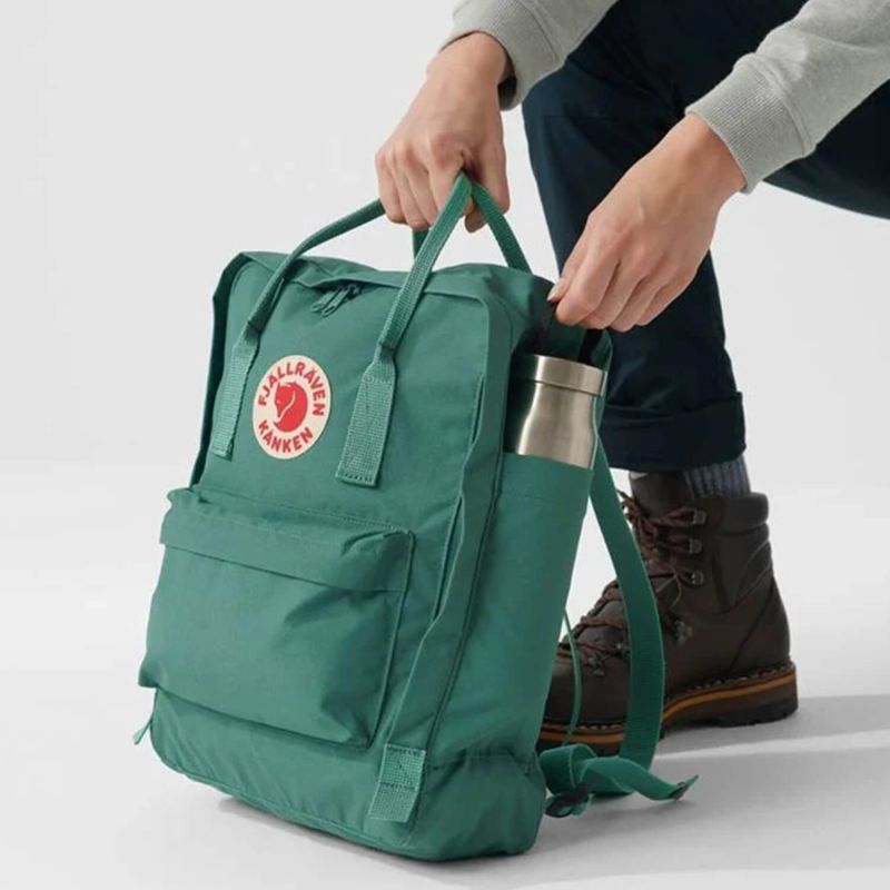 Sac à dos Kanken 38 cm Ochre conffeti patern