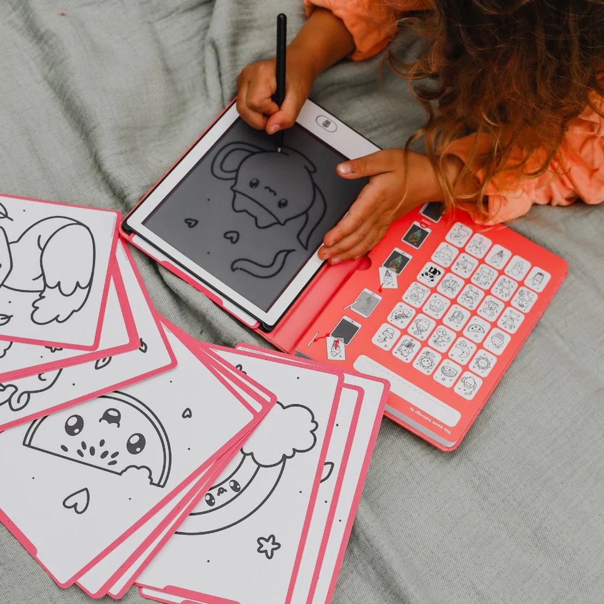 KidyWolf Kidywolf Kidydraw mini Tekenblok Kawaii