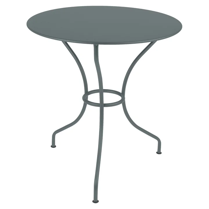 Fermob - Opéra  Gartentisch, Ø 67 cm, gewittergrau