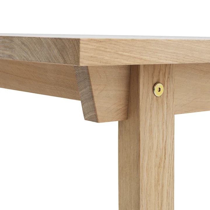 Normann Copenhagen - Slice Table Wood 90 x 250 cm, eiche