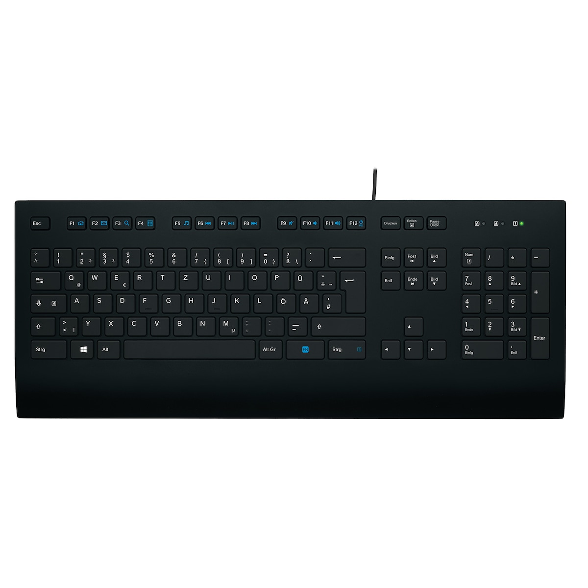 Logitech K280e kablet tastatur (sort)