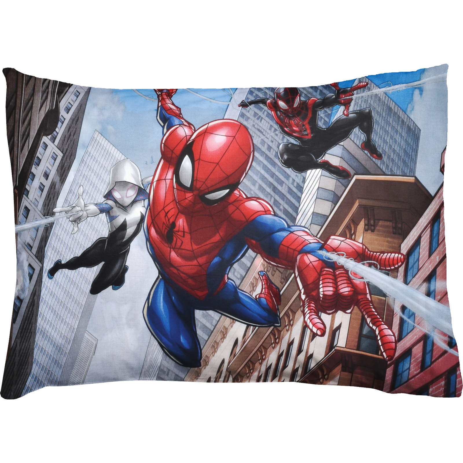 Bettwäsche Renforce Spiderman blau