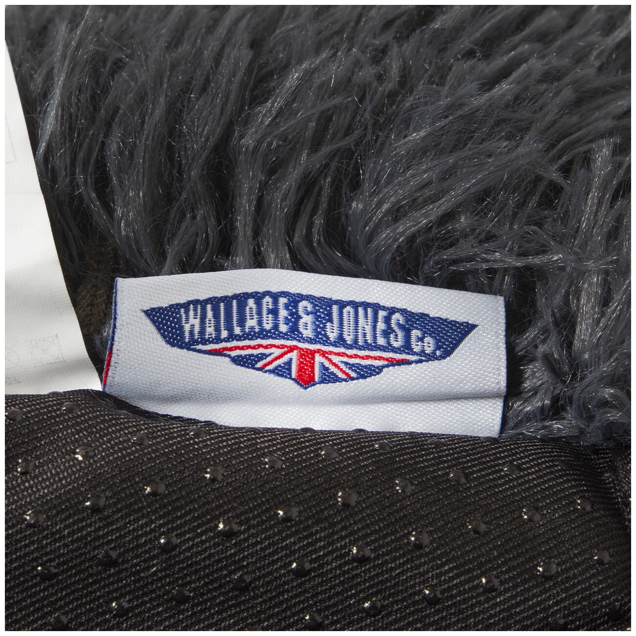 Wallace & Jones Plüschmatte Sarnia XL grau