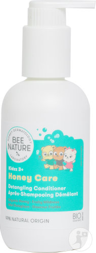 Bee Nature Honey Care Kidzz 3+ Après-Shampoing Démêlant Flacon-Pompe 200ml