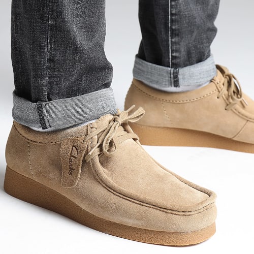 Chaussures Wallabee Evo Dark Sand Suede