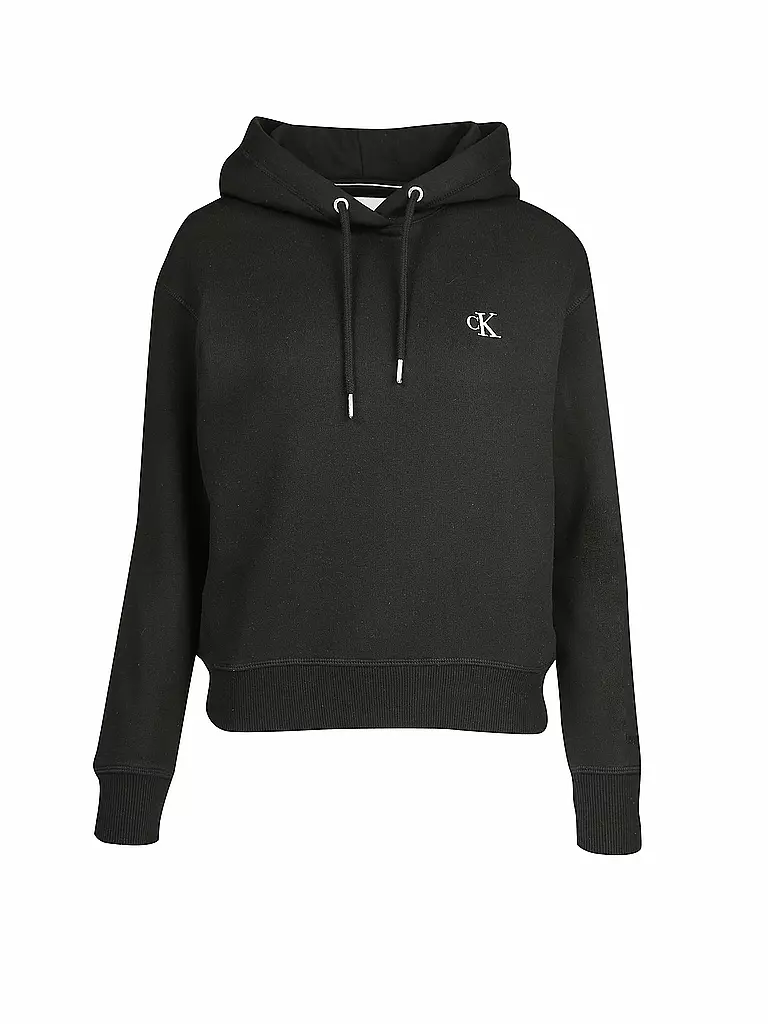 CALVIN KLEIN JEANS Kapuzensweater schwarz