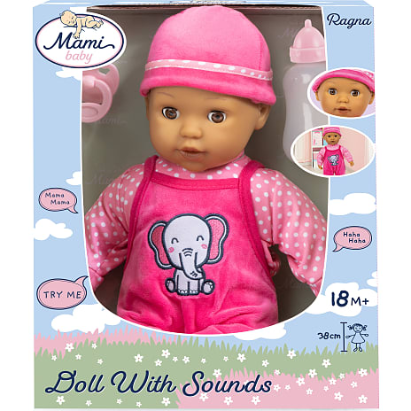 Mami Baby dukke 38 cm