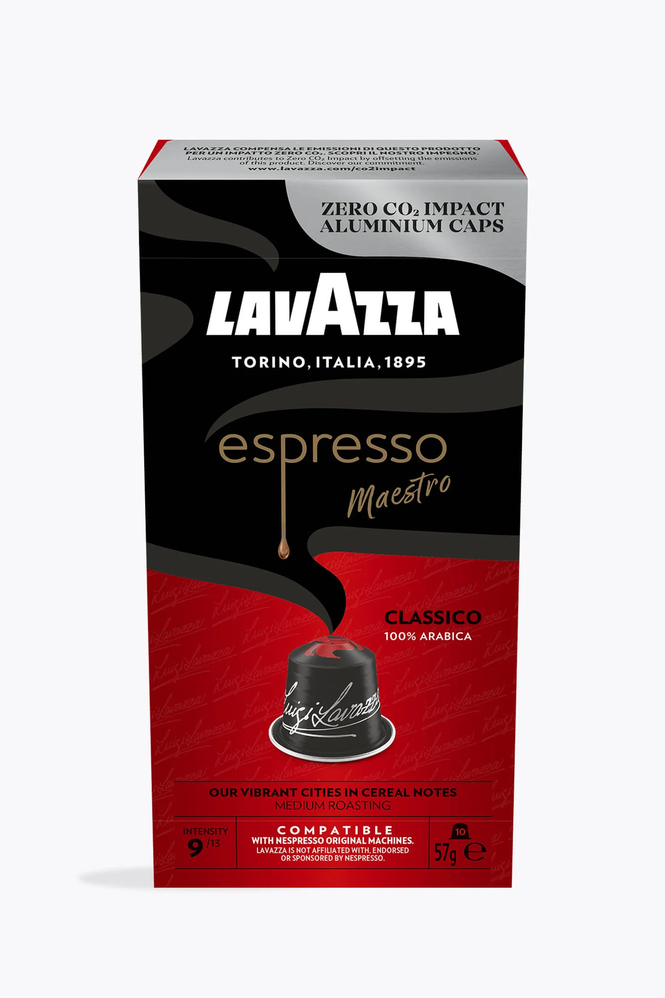 Lavazza Espresso Maestro Classico Kapseln Nespresso® kompatibel