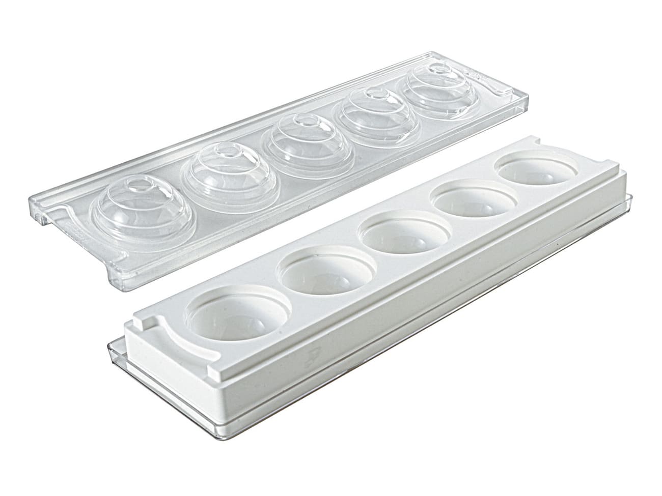 Moule silicone professionnel 3D - 5 sphères - Ø 5,8 cm - Silikomart