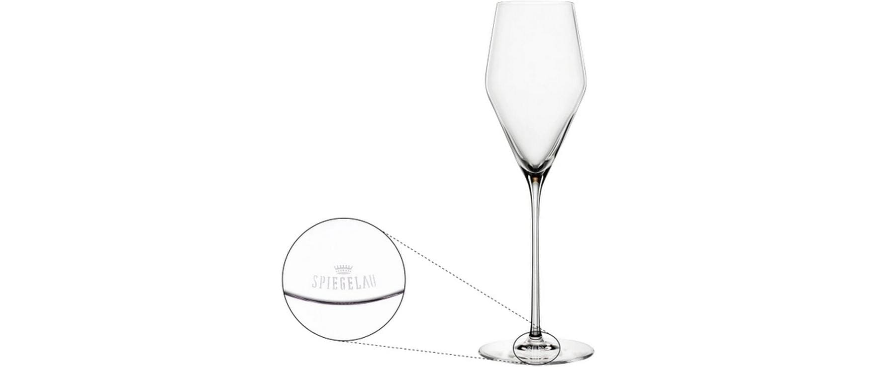 Eulenspiegel Champagnerglas »Spiegelau Champagnerglas Definition 250 ml, 2 Stück, Transparent« Brillianz