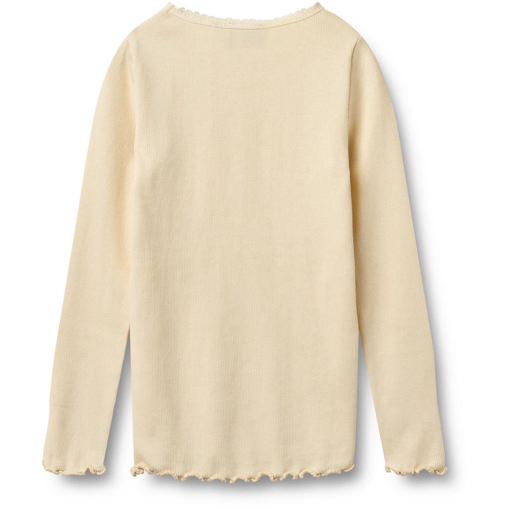Køb Wheat Barely Apricot Rib Bluse L/S Reese