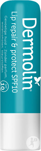 Dermolin Lip Repair & Protect Baume À Lèvres IP10 Stick 4,8g
