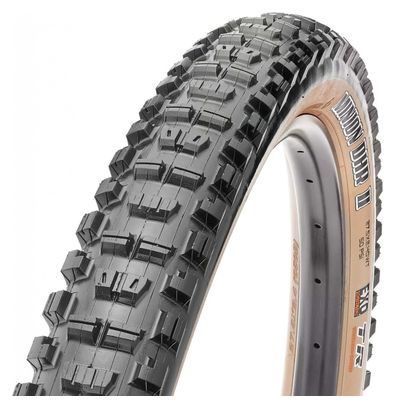 Pneu Maxxis Minion DHR II 27 5'' Tubeless Ready Souple Dual Exo Protection Wide Trail (WT) Flancs Beige