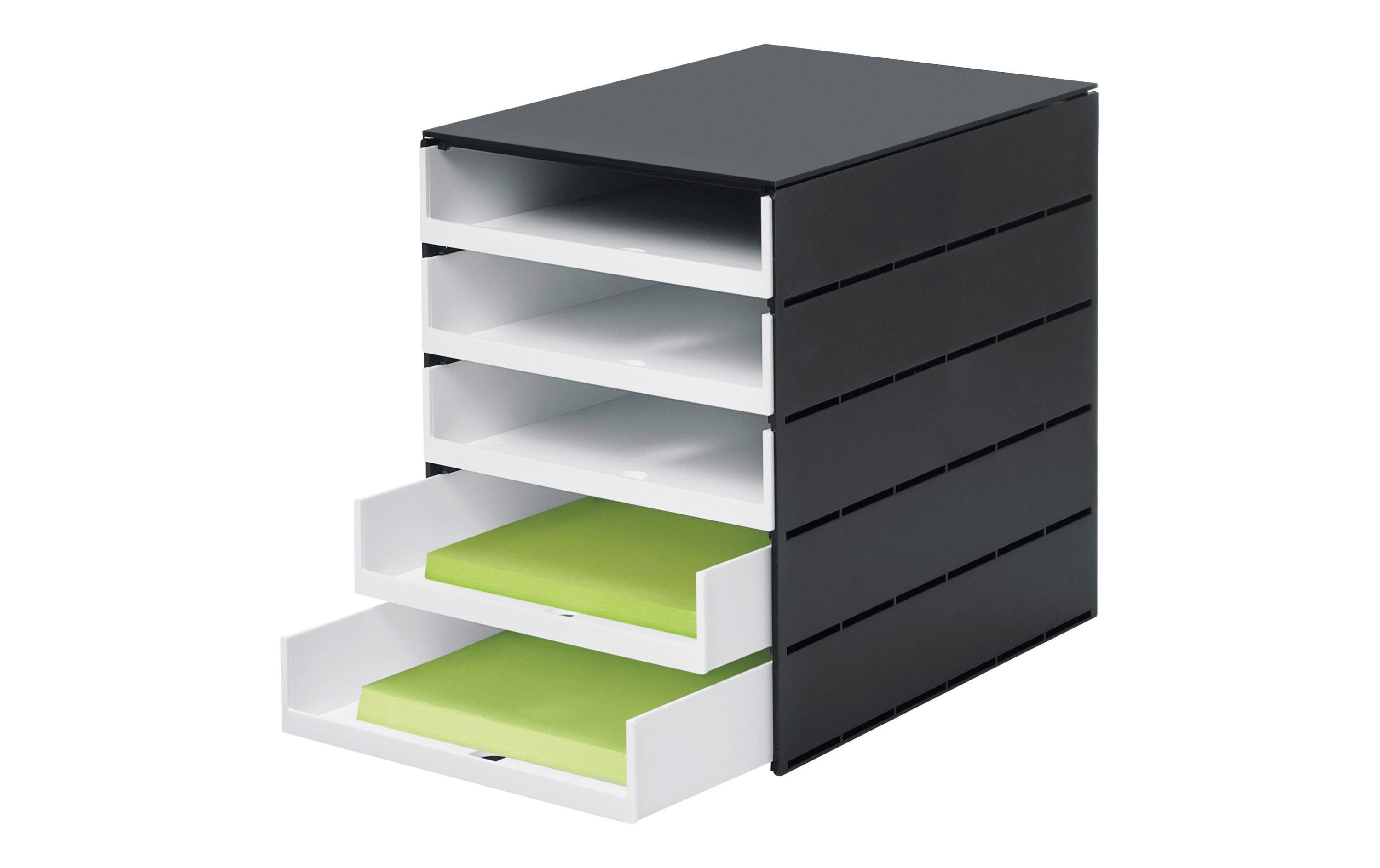 Schubladenbox styroval pro 49 mm 5 Schubladen, offenStyroval