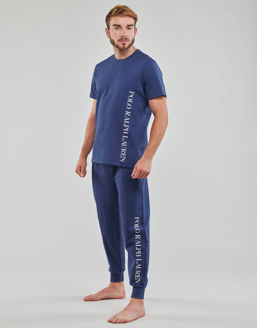 Polo Ralph Lauren - S/S CREW SLEEP TOP Azul