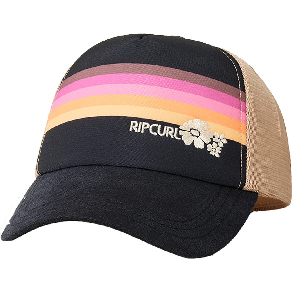 Rip Curl Mixed Revival Trucker Cap Damen washed black